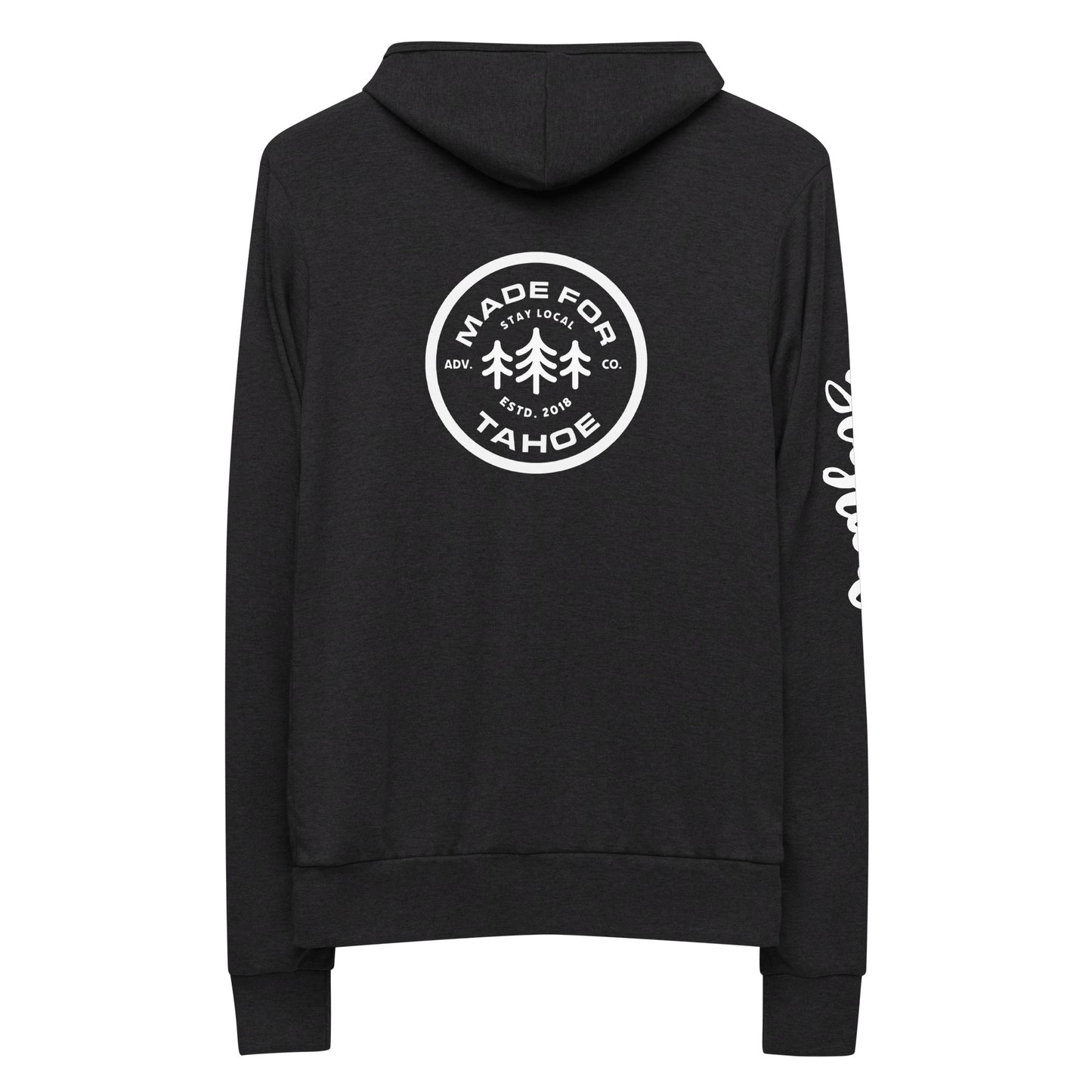 Stay Local Unisex zip hoodie