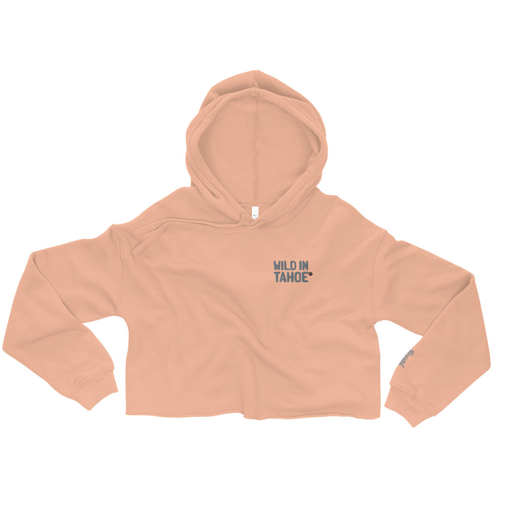 Wild in Tahoe Crop Hoodie