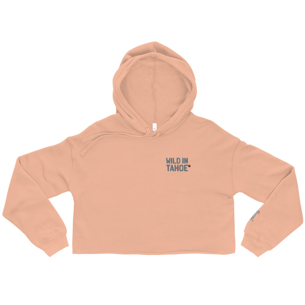 Wild in Tahoe Crop Hoodie