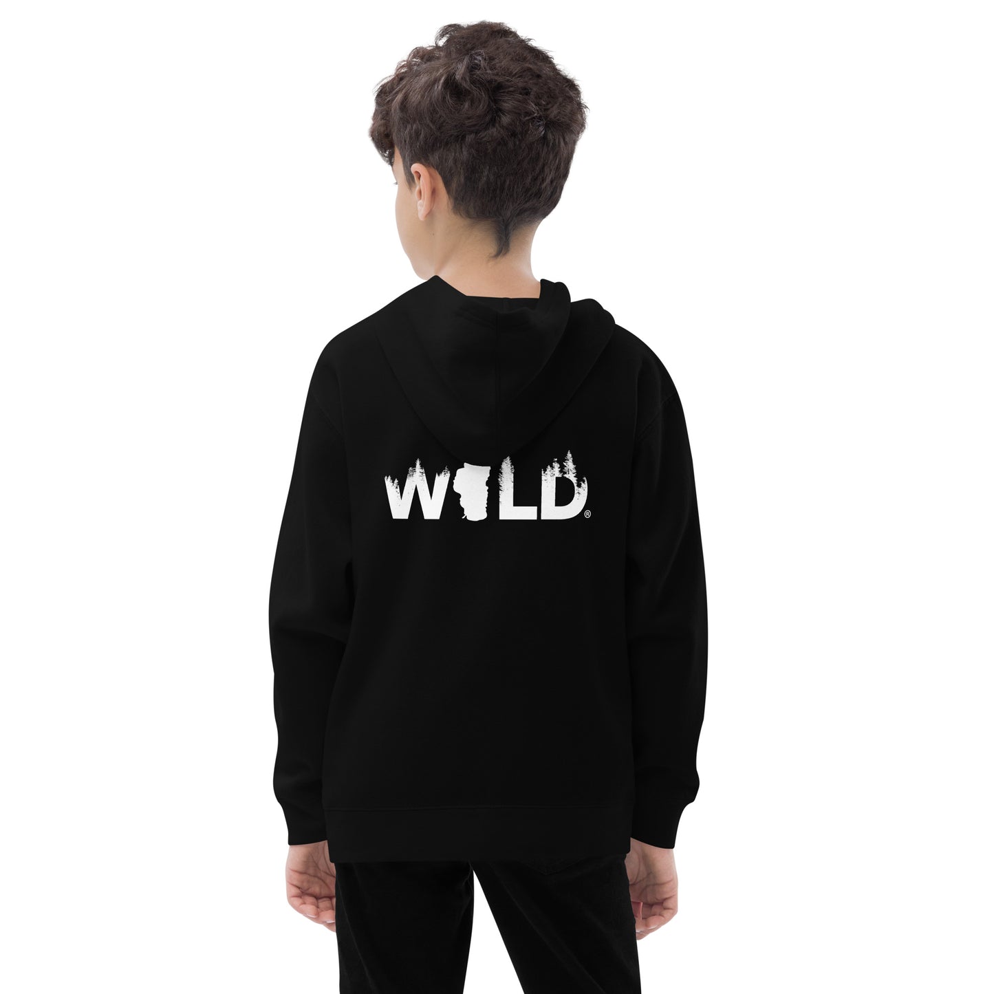 WILD in Tahoe™ Kids fleece hoodie