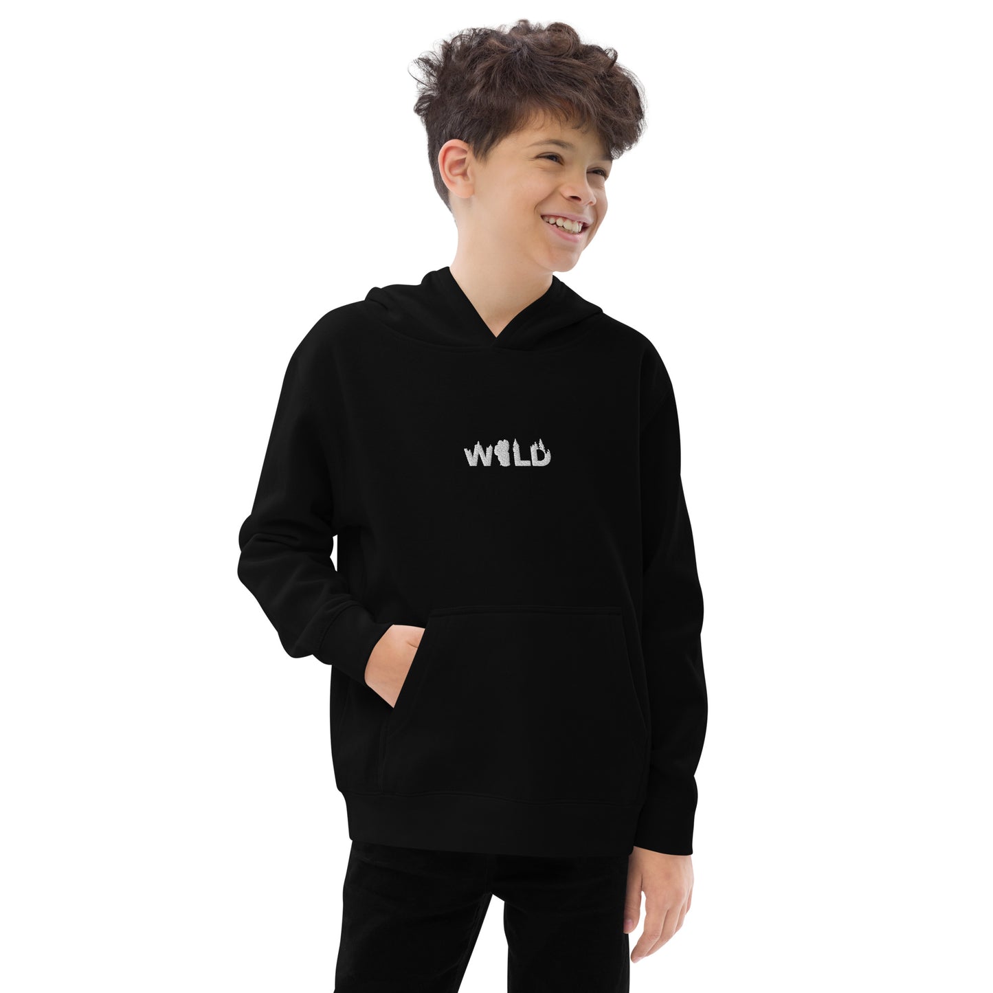 WILD in Tahoe™ Kids fleece hoodie