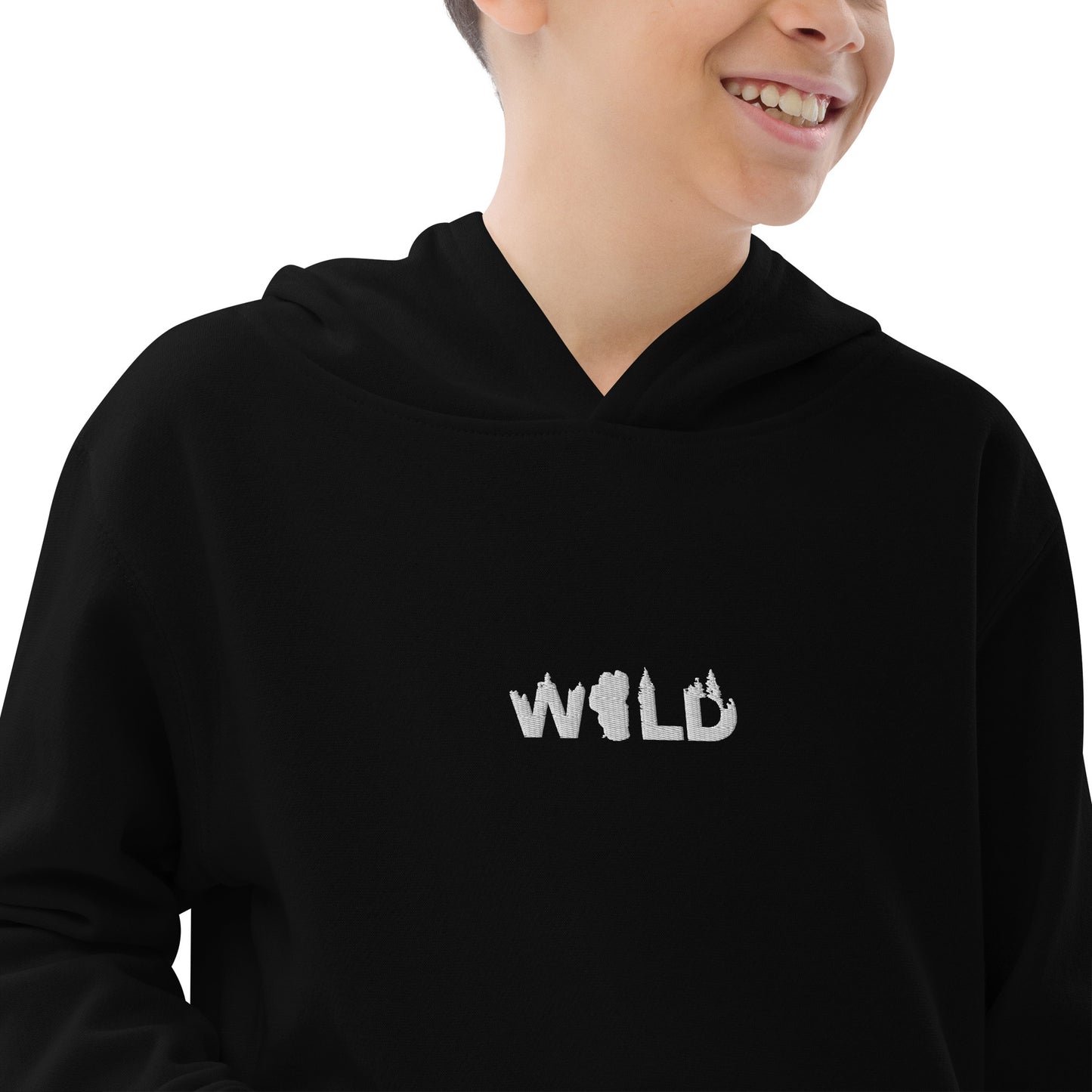 WILD in Tahoe™ Kids fleece hoodie