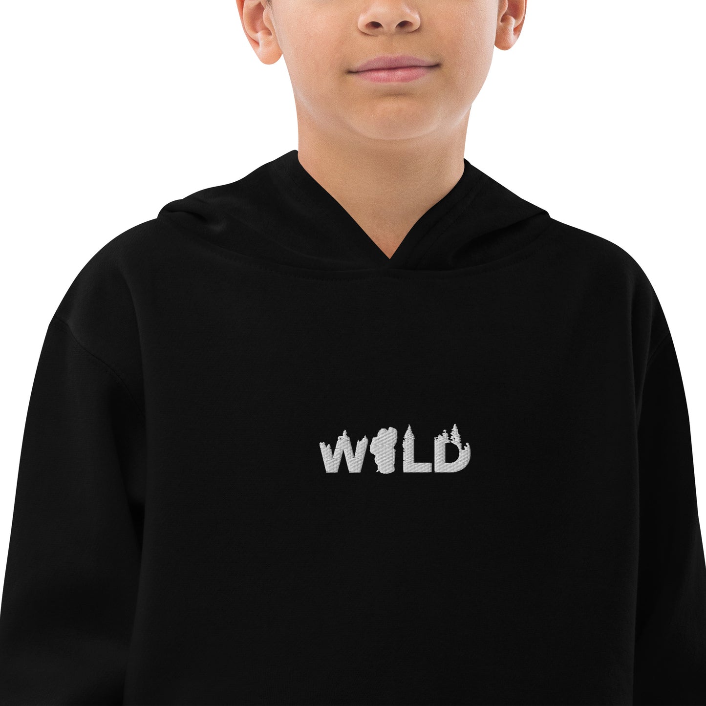 WILD in Tahoe™ Kids fleece hoodie