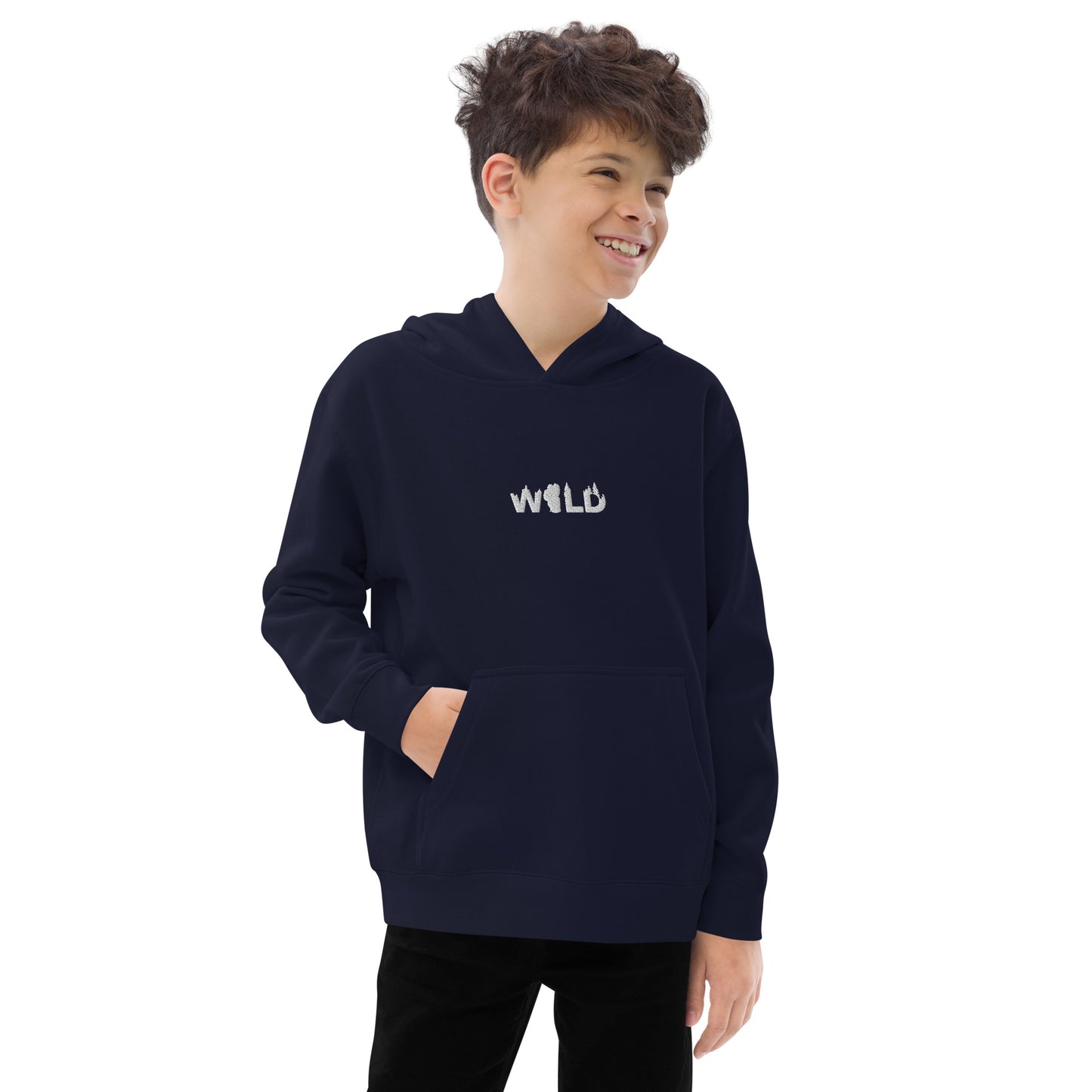 WILD in Tahoe™ Kids fleece hoodie