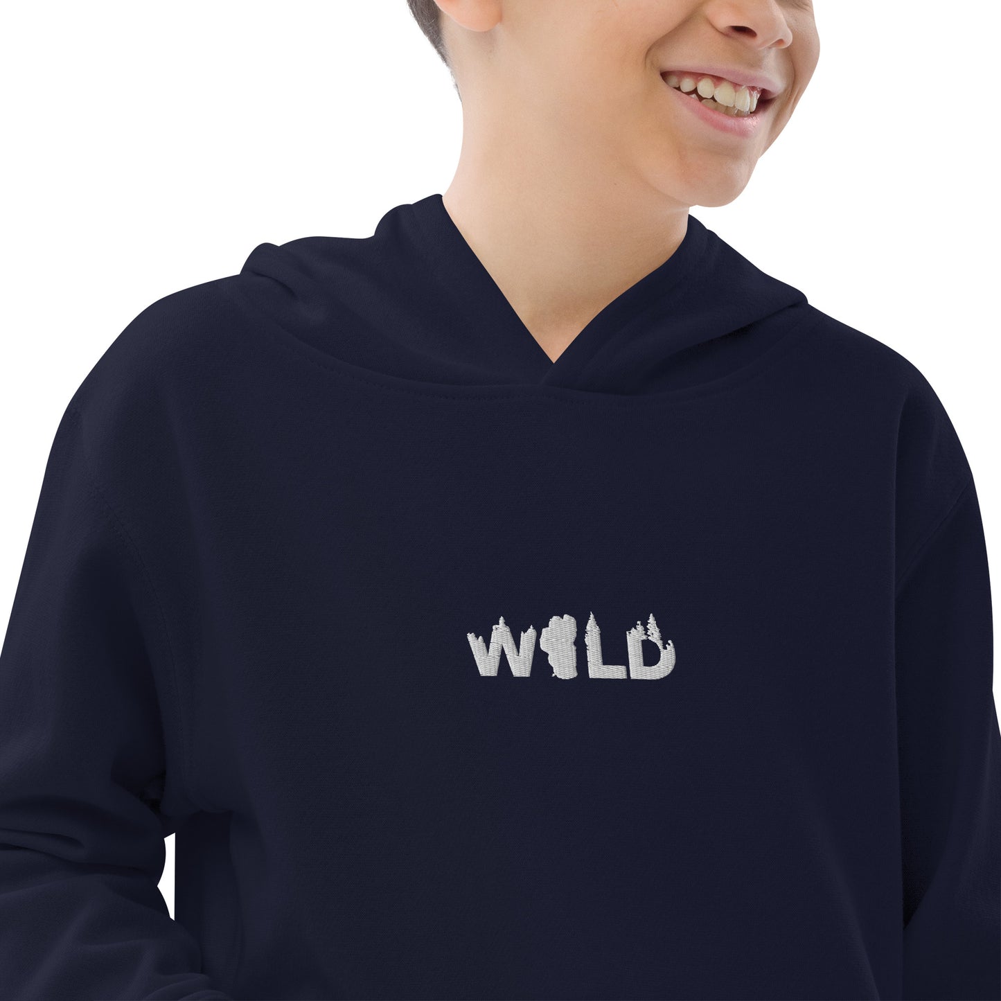 WILD in Tahoe™ Kids fleece hoodie